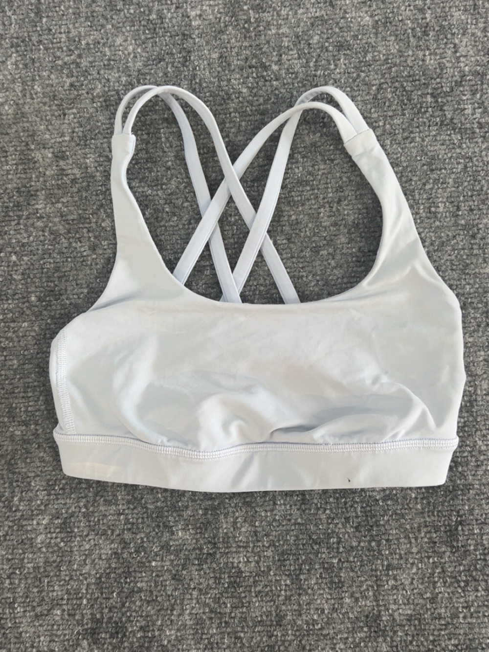 Lululemon light purple/blue Strappy Sports Bra - Size XS